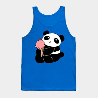 Icecream Panda Tank Top